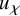 u Subscript chi