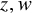z comma w