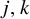 j comma k