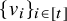 left brace v Subscript i Baseline right brace Subscript i element of left bracket t right bracket