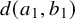 d left parenthesis a 1 comma b 1 right parenthesis