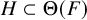 upper H subset of normal upper Theta left parenthesis upper F right parenthesis