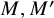 upper M comma upper M prime