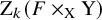 normal upper Z Subscript k Baseline left parenthesis upper F times Subscript normal upper X Baseline normal upper Y right parenthesis