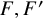 upper F comma upper F prime