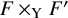 upper F times Subscript normal upper Y Baseline upper F prime
