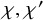 chi comma chi prime
