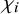 chi Subscript i