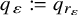 q Subscript epsilon Baseline colon equals q Subscript r Sub Subscript epsilon