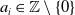 a Subscript i Baseline element of double struck upper Z minus StartSet 0 EndSet