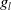 g Subscript l