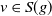 v element of upper S left parenthesis g right parenthesis