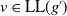 v element of normal upper L normal upper L left parenthesis g Superscript prime Baseline right parenthesis