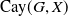 sans serif upper C sans serif a sans serif y left parenthesis upper G comma upper X right parenthesis