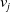 v Subscript j