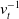 v Subscript t Superscript negative 1