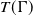 upper T left parenthesis normal upper Gamma right parenthesis