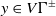 y element of upper V normal upper Gamma Superscript plus or minus