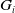 upper G Subscript i
