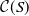 script upper C left parenthesis upper S right parenthesis