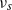 nu Subscript s