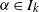 alpha element of upper I Subscript k