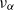 nu Subscript alpha