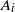 upper A Subscript i
