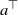 a Superscript down tack