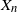 upper X Subscript n