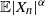 double struck upper E StartAbsoluteValue upper X Subscript n Baseline EndAbsoluteValue Superscript alpha