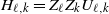 upper H Subscript script l comma k Baseline equals upper Z Subscript script l Baseline upper Z Subscript k Baseline upper U Subscript script l comma k