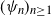 left parenthesis psi Subscript n Baseline right parenthesis Subscript n greater than or equals 1