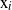 normal x Subscript i