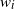 w Subscript i
