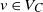 v element of upper V Subscript upper C