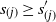 s Subscript left parenthesis j right parenthesis Baseline greater than or equals s prime Subscript left parenthesis j right parenthesis