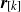 bold italic r Subscript left bracket k right bracket