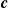 bold italic c
