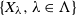 StartSet upper X Subscript lamda Baseline comma lamda element of normal upper Lamda EndSet