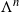 normal upper Lamda Superscript n