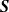 bold italic upper S
