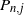 upper P Subscript n comma j