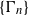 StartSet normal upper Gamma Subscript n Baseline EndSet