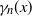 gamma Subscript n Baseline left parenthesis x right parenthesis