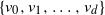 StartSet v 0 comma v 1 comma ellipsis comma v Subscript d Baseline EndSet