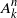 upper A Subscript k Superscript n