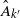 ModifyingAbove upper A With caret Subscript k prime
