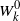 upper W Subscript k Superscript 0