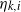 eta Subscript k comma i